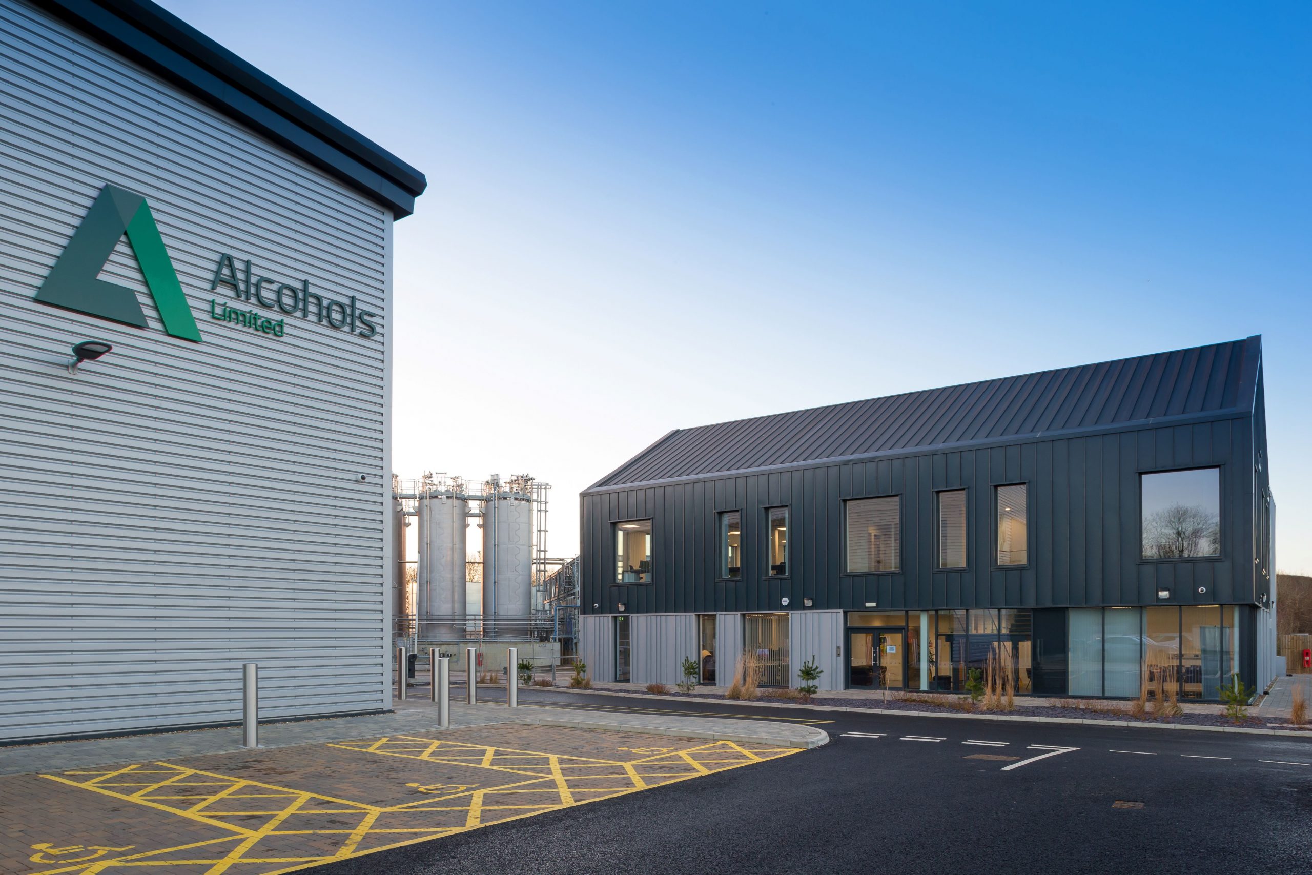ALCOHOLS LIMITED NEW DISTILLERY AND HQ COMPLETED